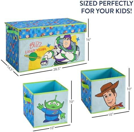 Disney Toy Story 3 Piece Room Solution Storage Set - Image 5