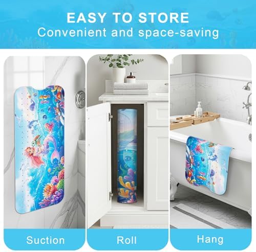 Bath Mat for Tub Non Slip Kids Bathtub Mat 40x16 Baby Bath Mat - Image 5