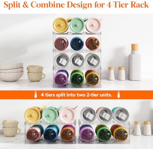 Lifewit Stackable Water Bottle Organizer - Image 6