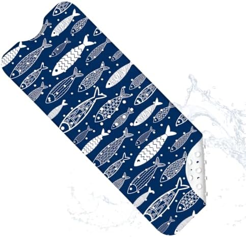 Kids Bath Mat for Tub Non Slip by HiWelcometoMCIAONE