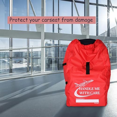 Car Seat Travel Bag for Airplane, Carseat Cover for Air Travel for Infant - Image 5