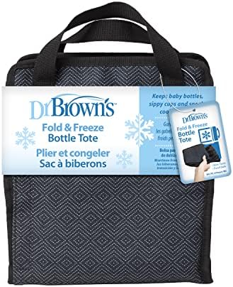 Dr. Brown’s Fold & Freeze Bottle Tote, Breastfeeding Essential Cooler Bag by Unknown
