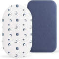 Bearmoss 2-Pack Baby Bassinet Sheets by Bearmoss