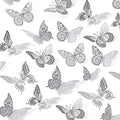 SAOROPEB 3D Butterfly Wall Decor, Removable Metallic Wall Sticker Room Mural by SAOROPEB