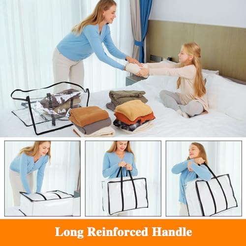 Vieshful 3 Pack Clear Storage Bags - Image 3