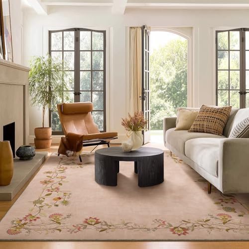 6x9 Area Rugs for Living Room: Washable Bedroom Rug Non Slip Large Carpet by palohom