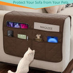 Remote Control Holder for Recliner Non-Slip Armchair Caddy Couch Armrest - Image 5