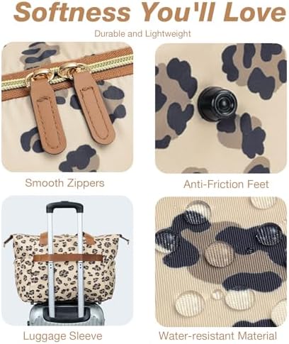 Diaper Bag Tote, Large Baby Hospital Bag - Image 6