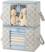 Chaos Cleared Kids Storage Bags – 100% Cotton Canvas Toy & Clothes Organizer by ChaosCleared
