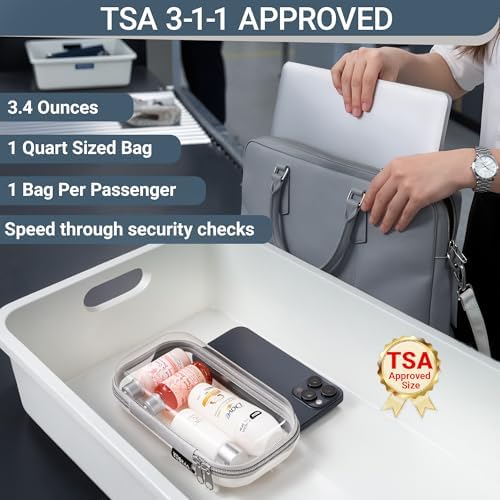 YQBRAO Clear Hard Shell Organizer Cases - Image 7