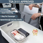 YQBRAO Clear Hard Shell Organizer Cases - Image 7