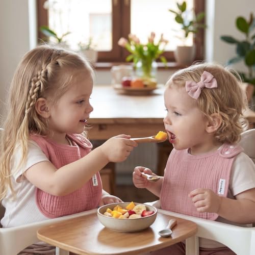 Muslin Baby Bibs for Drooling and Teething, Bibs for Boys Girls - Image 2