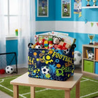 Large Kids Basket Foldable Nursery Baby Storage Bin Collapsible Box Organizer - Image 3