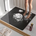 HITSLAM Square Shower Mat, 27 x 27 Inch Non Slip Bath Mat by HITSLAM