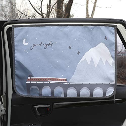 Magnetic Car Sun Shade Curtain for Side Window – Sun Blocker and UV Protector - Image 3