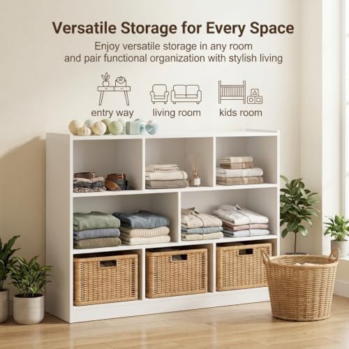 8 Cube Storage Organizer, Kids Cube Shelf Toy Storage - Image 6