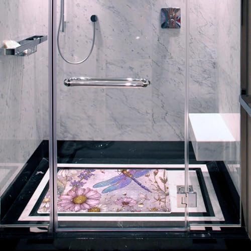 Shower Mat Bathtub Mat, 26.8x15.1 inch, Non-Slip Bath Mat - Image 5
