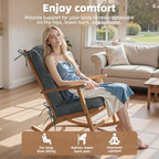 Wingback Rocking Chair cushion - Image 6