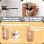 2 Pack Curtain Tiebacks & Holdbacks Wood Curtain Holder - Image 5