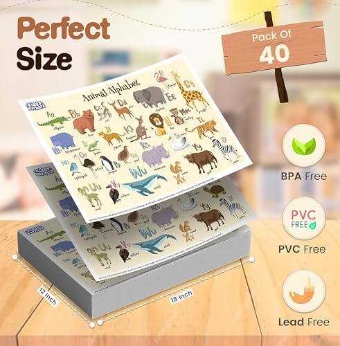 40 Pack Waterproof Disposable Placemats - Image 3