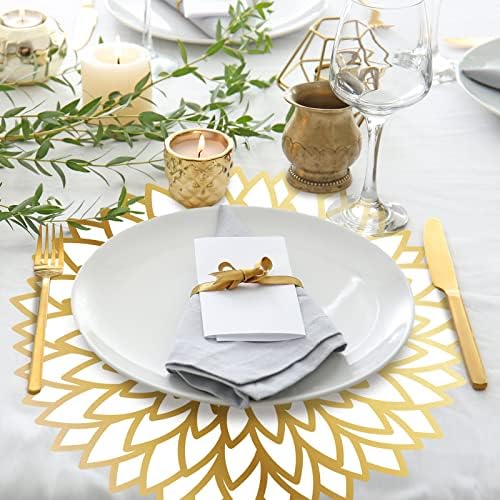 Sinmoe 100 Pcs Disposable Paper Placemats Bulk - Image 4