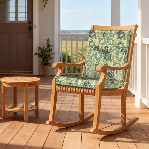 DYTXIII Outdoor High Back Chair Cushions Set of 2, 44x20 in Water Repellent - Image 2