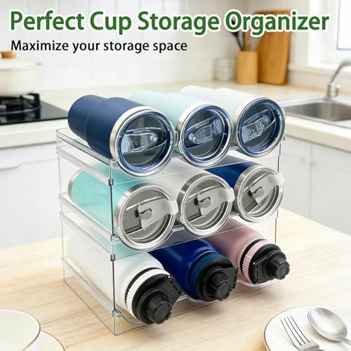 Spaclear 3 Pack Water Bottle Organizer - Image 3