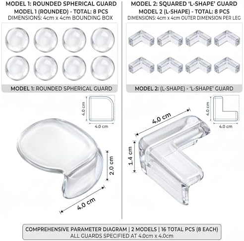 Extra Large & Ultra-Safe Baby Corner Protector Guards - Image 2