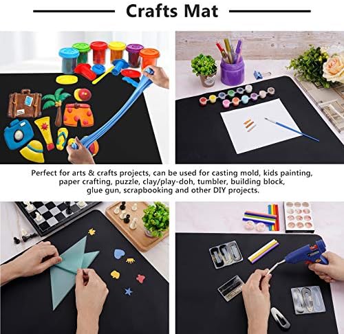 Gartful Silicone Sheets for Crafts, Counter Top Protector Pad, Nonskid Nonstick - Image 5