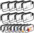 AURUZA Clear Makeup Bag, Portable Travel Toiletry Bags by AURUZA