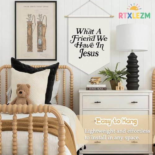 Kids Room Decor, What a Friend We Have in Jesus Decor - Image 5