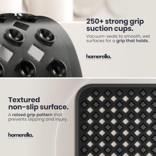 homerella Bathtub Mat Non Slip 35x16 Shower Mat Non Slip Anti Mold BPA Free - Image 2