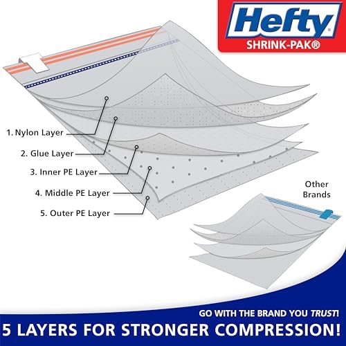 Hefty Shrink-Pak Vacuum Storage Bags - Image 2