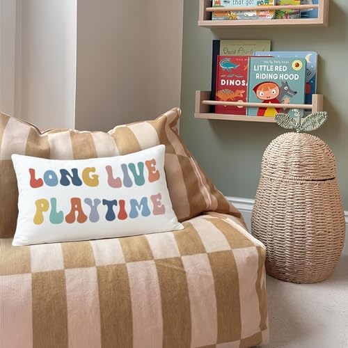 Long Live Playtime 12x20 Pillow Cover - Image 2