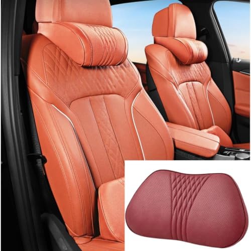 Universal Memory Foam Car Headrest Neck Pillow Ergonomic Auto Neck Cushion by SNNAQSFR