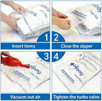 Vacuum Storage Bags, Space Saver Vacuum Seal Storage Bags 35-Pack Sealer Bags - Image 2