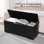 VANKILEY 47.2" Storage Chest Extra Large, Storage Bench - Image 4