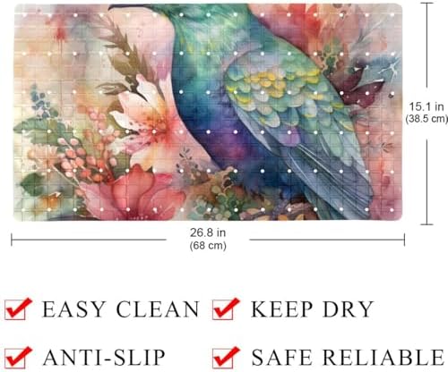Baby Bath Mat Non Slip 26.8"x15.1" Bathtub Mat - Image 4