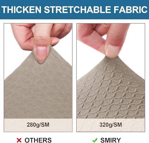 Smiry Waterproof Seat Covers for Dining Room Chairs - Image 4