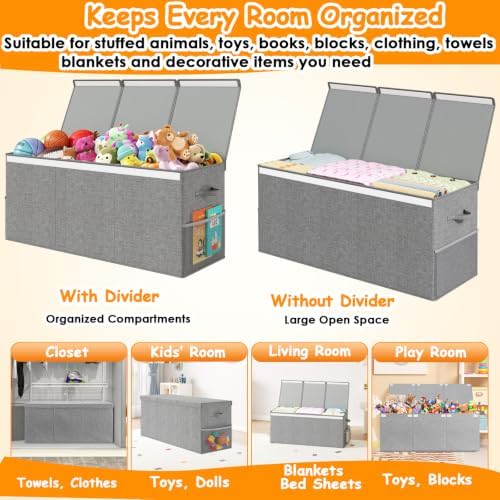 150L Extra Large Toy Storage Box - Image 6