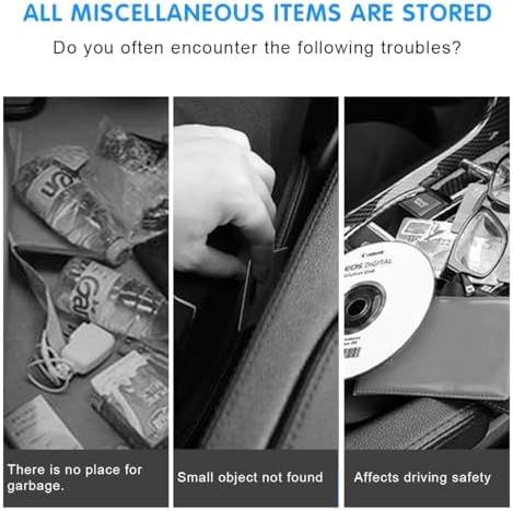 Mandark PU Leather Car Seat Back Organizer - Image 3