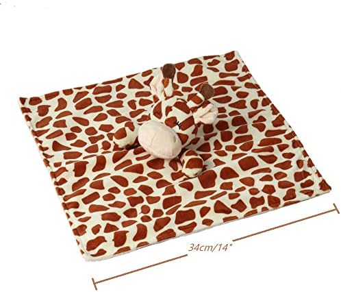 CREVENT Soft Plush Animal Face Security Blankets - Image 3