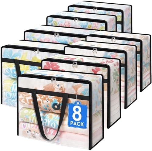 BlissTotes Moving Bags 40L 8PCS by BlissTotes