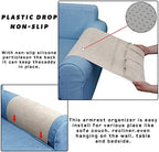Remote Control Holders for Armchairs, Couch Caddy, Featuring Non-Slip Bases - Image 5