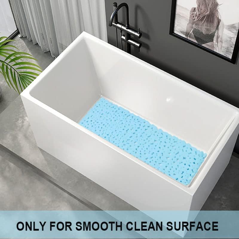 Bathtub Mat Non Slip Pebble Bath Shower Mat 35"X16" - Image 7