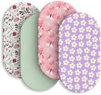 Baby Bassinet Sheets for Baby Boy Girls, Baby Delight, Angelbliss by Unknown