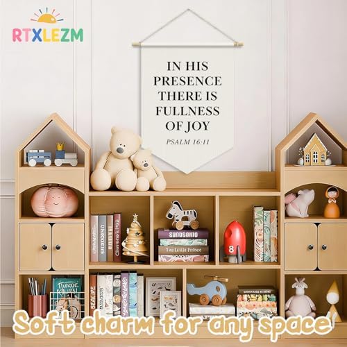 Christian Home Decor, Christian Bible Verses Wall Banner Flag - Image 2