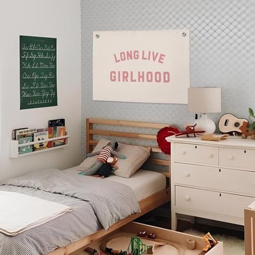 Long Live Girlhood Banner, Girls Baby Nursery Decor, Toddler Girl Room Decor - Image 4