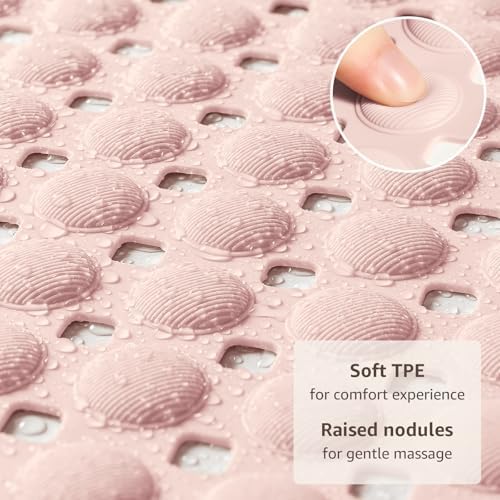 OTHWAY Bath Tub Shower Mat Non Slip, Bathtub Floor Liner Mats - Image 2