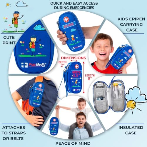 PracMedic Bags Epi Pens Carrying Case-Insulated Epipen Case - Image 3